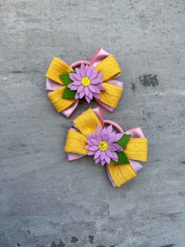 Plaukų gumytės mergaitėms pavasaris