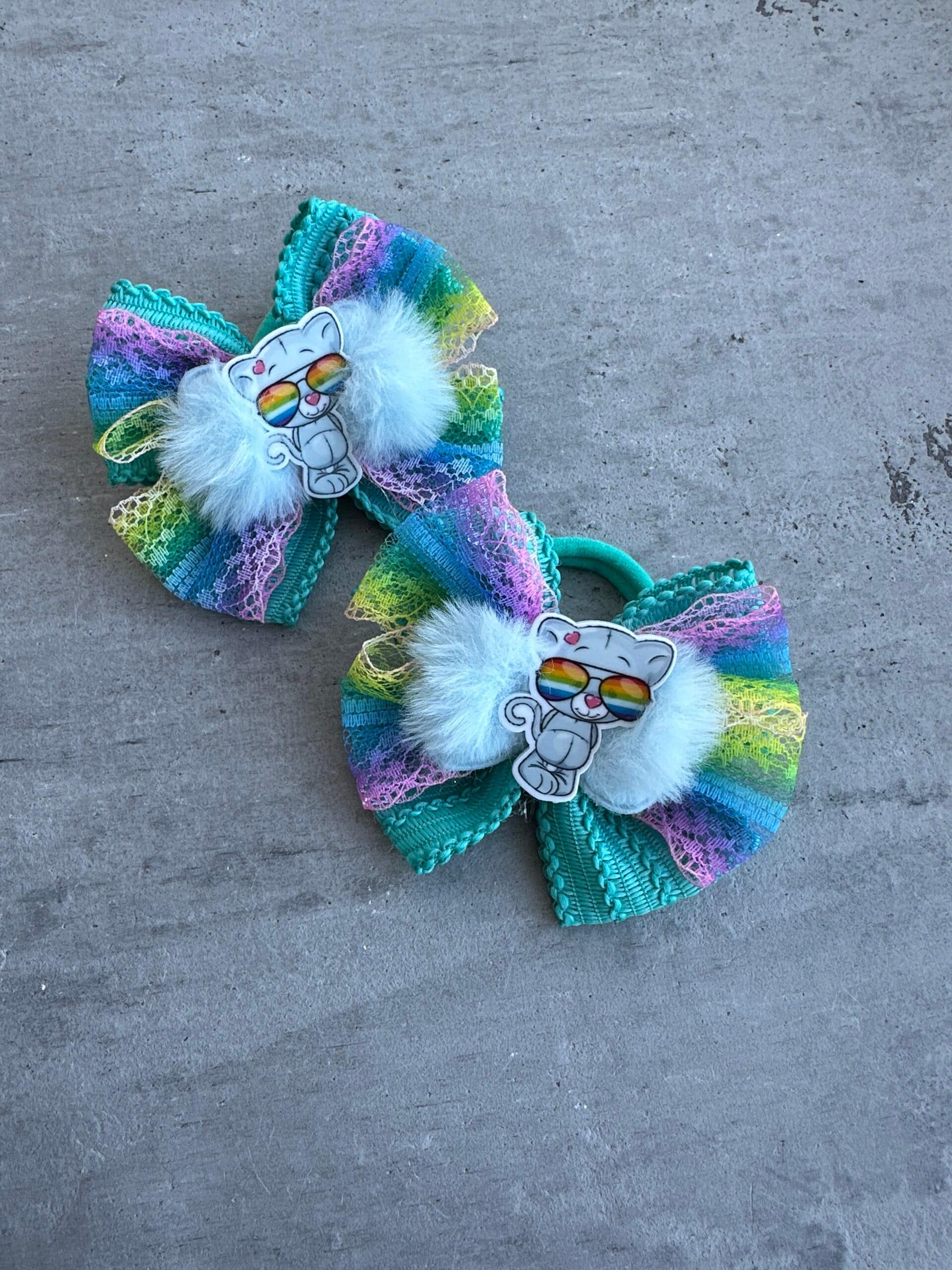 Plaukų gumytės mergaitėms cat