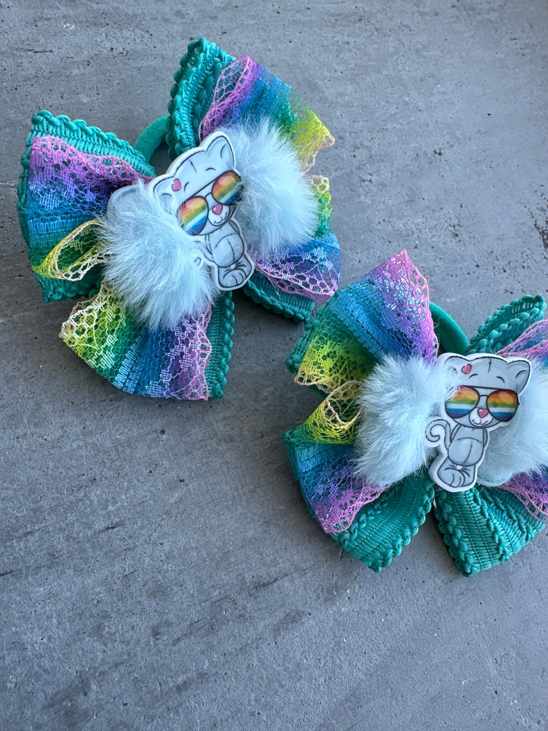 Plaukų gumytės mergaitėms cat