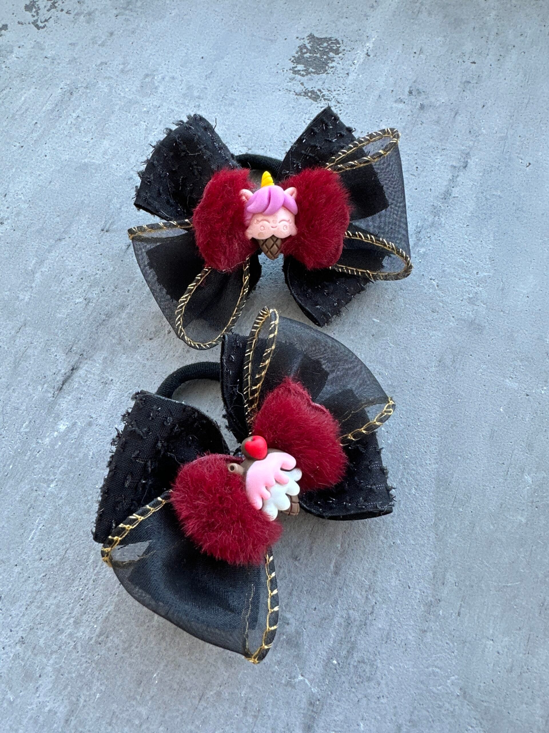 Plaukų gumytės mergaitėms ledai