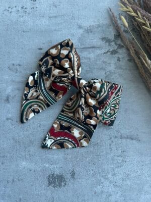 plaukų kaspinas ruduo