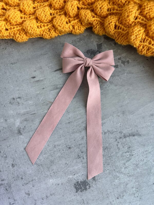 Plaukų kaspinas segtukas ružavas