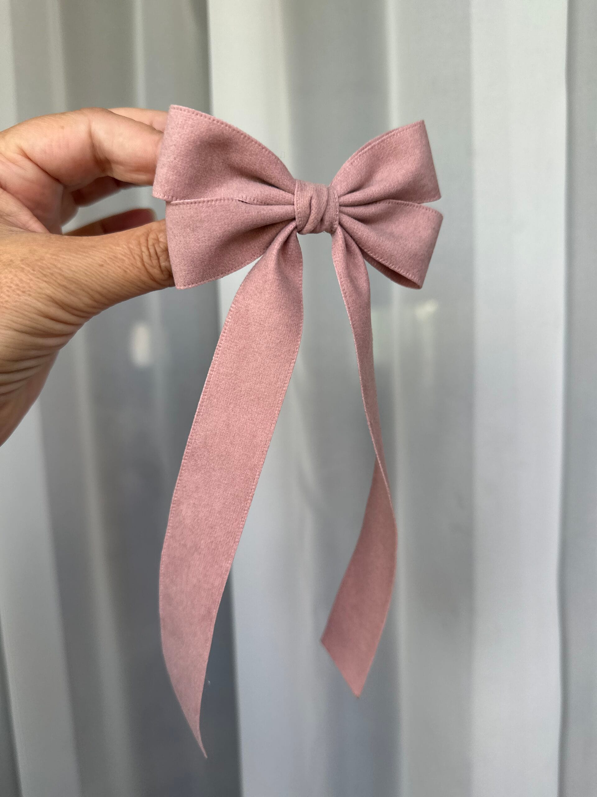 Plaukų kaspinas segtukas ružavas